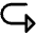 Arrow U Down Right Duotone Icon from Phosphor Duotone Set