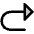 Arrow U Up Right Duotone Icon from Phosphor Duotone Set