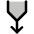 Arrows Merge Duotone Icon from Phosphor Duotone Set