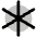 Asterisk Duotone Icon from Phosphor Duotone Set