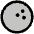 Bowling Ball Duotone Icon from Phosphor Duotone Set
