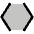 Brackets Angle Duotone Icon from Phosphor Duotone Set