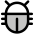 Bug Beetle Duotone Icon from Phosphor Duotone Set