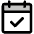 Calendar Check Duotone Icon from Phosphor Duotone Set