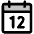 Calendar Duotone Icon from Phosphor Duotone Set