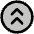 Caret Circle Double Up Duotone Icon from Phosphor Duotone Set