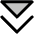 Caret Double Down Duotone Icon from Phosphor Duotone Set