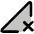 Cell Signal X Duotone Icon from Phosphor Duotone Set