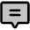 Chat Centered Text Duotone Icon from Phosphor Duotone Set