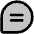 Chat Teardrop Text Duotone Icon from Phosphor Duotone Set