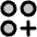 Circles Three Plus Duotone Icon from Phosphor Duotone Set