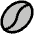 Coffee Bean Duotone Icon from Phosphor Duotone Set
