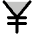 Currency Jpy Duotone Icon from Phosphor Duotone Set