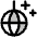 Disco Ball Duotone Icon from Phosphor Duotone Set