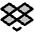 Dropbox Logo Duotone Icon from Phosphor Duotone Set