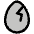 Egg Crack Duotone Icon from Phosphor Duotone Set