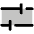 Faders Horizontal Duotone Icon from Phosphor Duotone Set