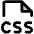File Css Duotone Icon from Phosphor Duotone Set