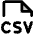 File Csv Duotone Icon from Phosphor Duotone Set