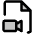 File Video Duotone Icon from Phosphor Duotone Set