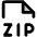 File Zip Duotone Icon from Phosphor Duotone Set