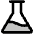 Flask Duotone Icon from Phosphor Duotone Set