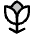 Flower Tulip Duotone Icon from Phosphor Duotone Set
