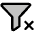 Funnel X Duotone Icon from Phosphor Duotone Set