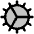 Gear Fine Duotone Icon from Phosphor Duotone Set