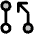 Git Pull Request Duotone Icon from Phosphor Duotone Set