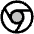 Google Chrome Logo Duotone Icon from Phosphor Duotone Set
