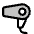 Hair Dryer Duotone Icon from Phosphor Duotone Set