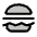 Hamburger Duotone Icon from Phosphor Duotone Set
