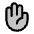 Hand Palm Duotone Icon from Phosphor Duotone Set