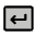 Key Return Duotone Icon from Phosphor Duotone Set