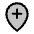 Map Pin Plus Duotone Icon from Phosphor Duotone Set