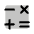 Math Operations Duotone Icon from Phosphor Duotone Set