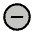 Minus Circle Duotone Icon from Phosphor Duotone Set