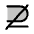 Not Superset Of Duotone Icon from Phosphor Duotone Set