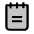 Notepad Duotone Icon from Phosphor Duotone Set