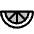 Orange Slice Duotone Icon from Phosphor Duotone Set