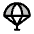 Parachute Duotone Icon from Phosphor Duotone Set