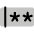 Password Duotone Icon from Phosphor Duotone Set
