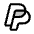 Paypal Logo Duotone Icon from Phosphor Duotone Set