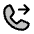 Phone Transfer Duotone Icon from Phosphor Duotone Set