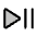 Play Pause Duotone Icon from Phosphor Duotone Set