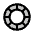 Poker Chip Duotone Icon from Phosphor Duotone Set
