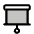 Projector Screen Duotone Icon from Phosphor Duotone Set