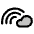 Rainbow Cloud Duotone Icon from Phosphor Duotone Set