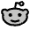 Reddit Logo Duotone Icon from Phosphor Duotone Set